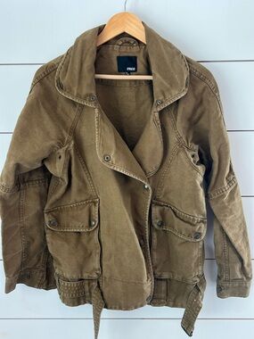 Wilfred Free‎ Olive Green Utility Jacket Small
